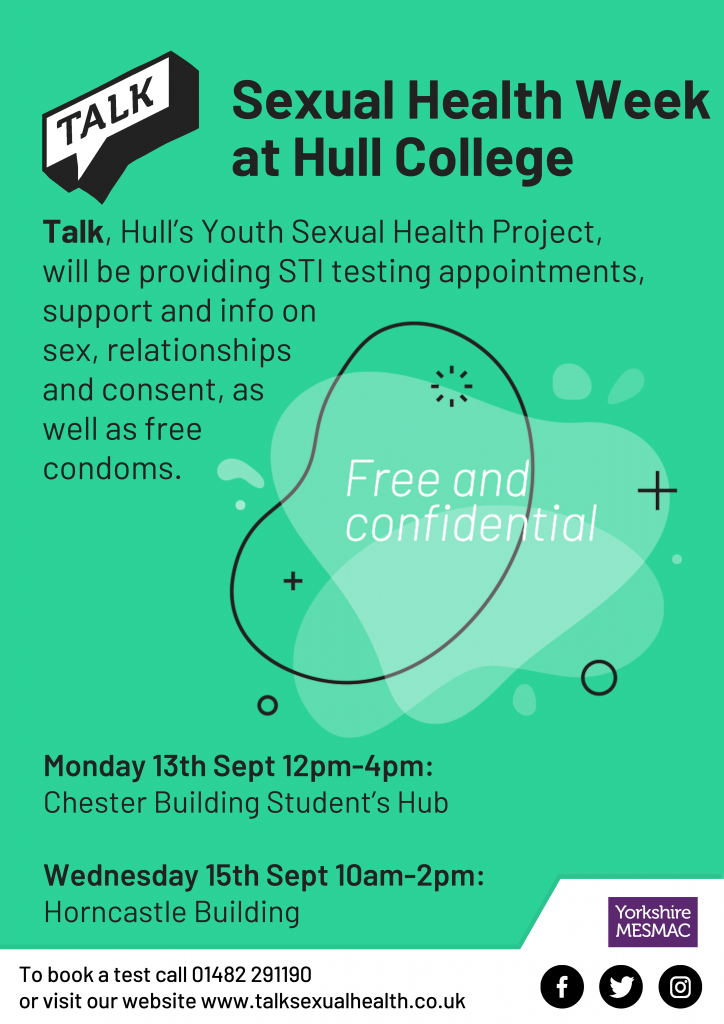 Sexual Health Week 2021 Talk Sexual Health Hull 